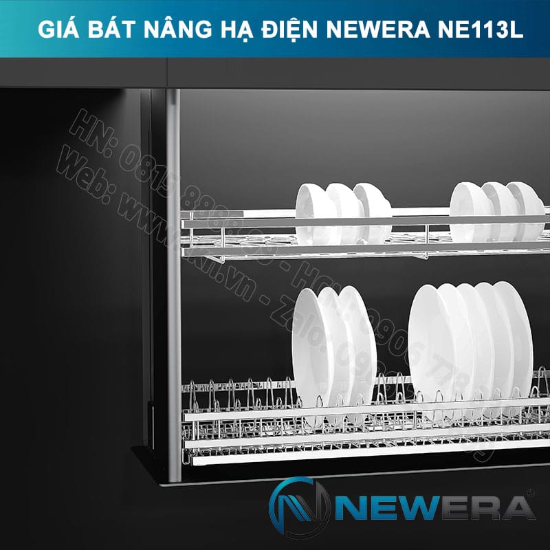 Giá Bát Nâng Hạ Điện Thông Minh NewEra NE113.700L (Điều Khiển Giọng Nói) 4