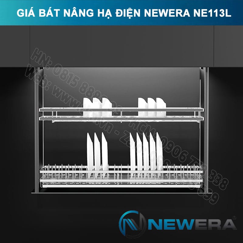 Giá Bát Nâng Hạ Điện Thông Minh NewEra NE113.700L (Điều Khiển Giọng Nói) 3