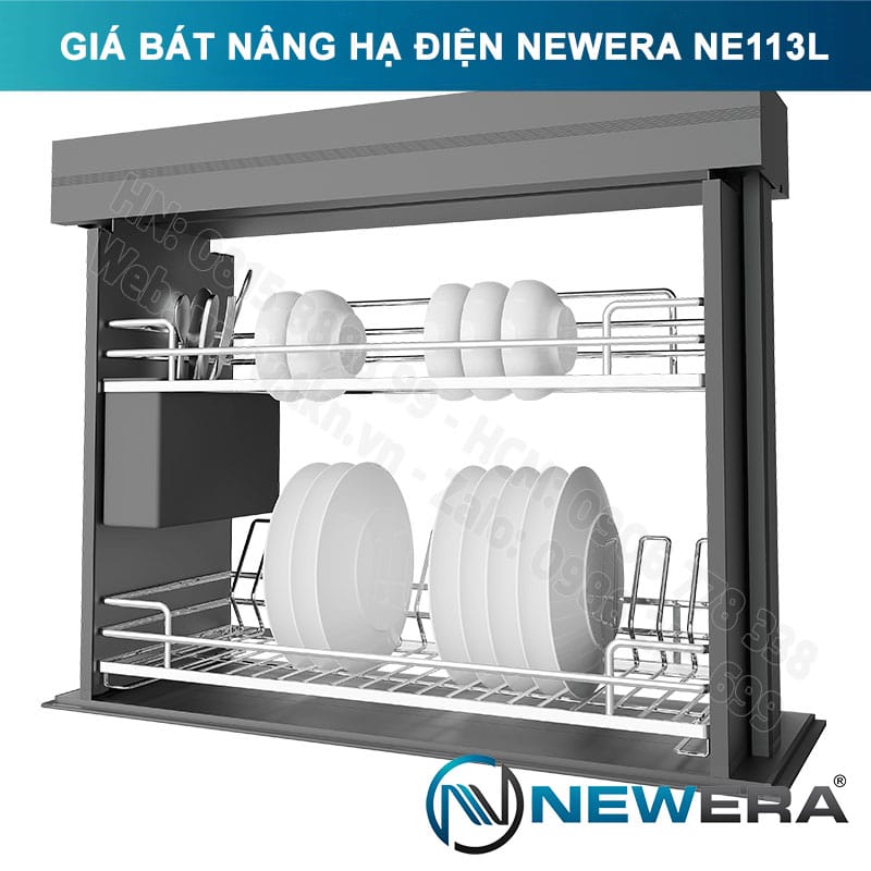 Giá Bát Nâng Hạ Điện Thông Minh NewEra NE113.700L (Điều Khiển Giọng Nói) 5