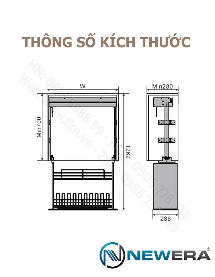 gia bat nang ha dien newera NE113L 9