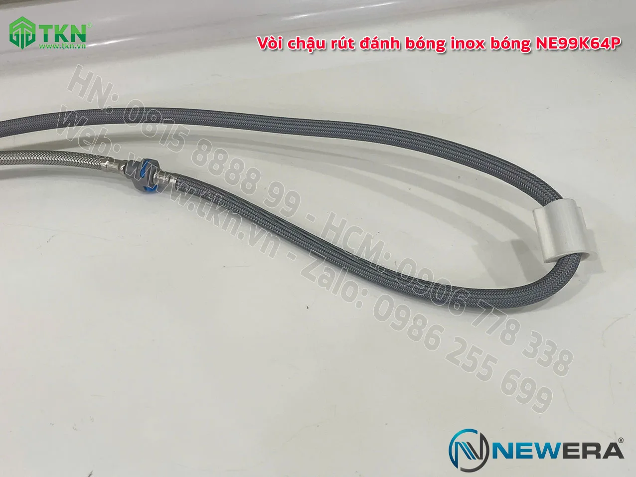 Voi chau rut danh bong inox bong newera NE99K64P 16