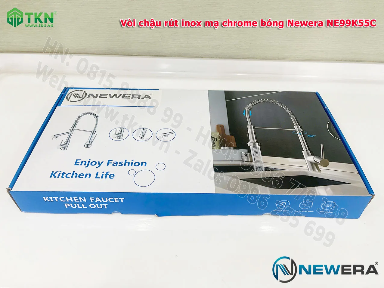 voi chau rut ma chrome bong newera ne99k55c 1