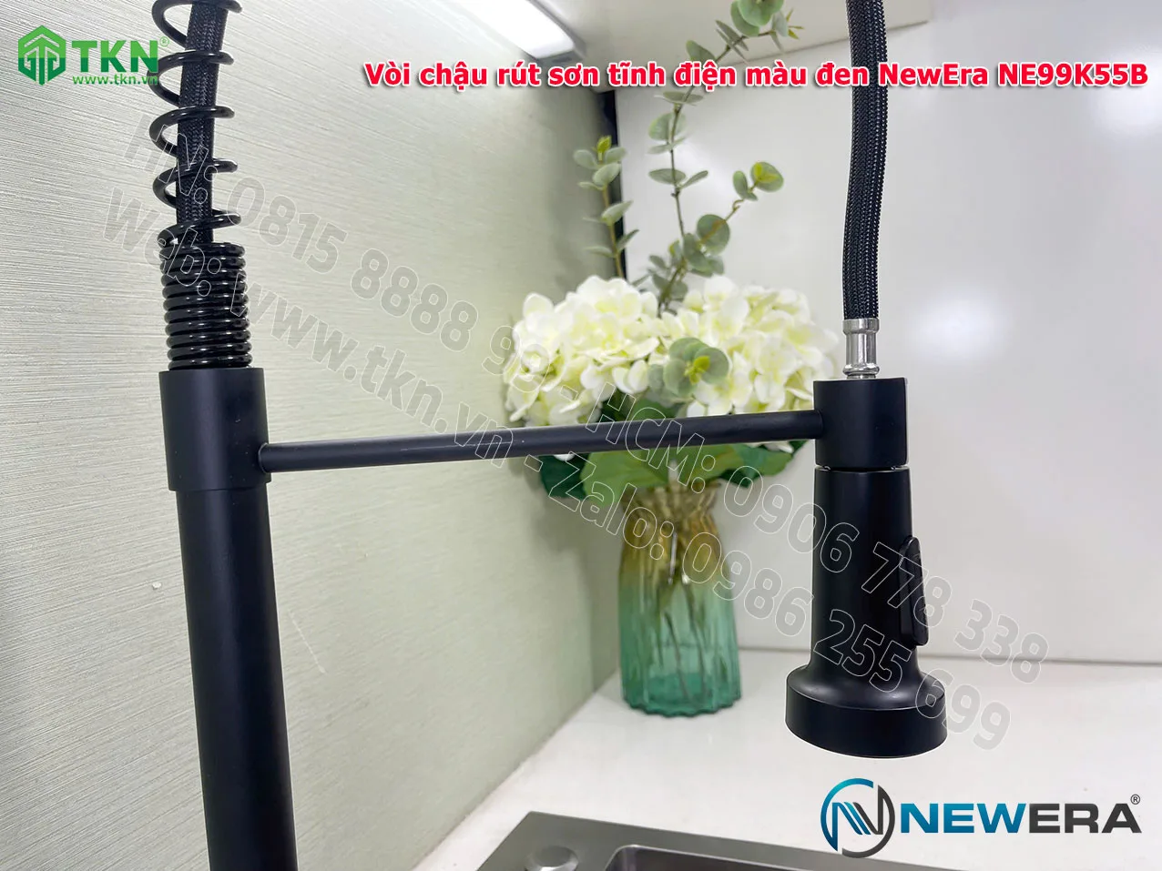 voi chau rut inox304 son tinh dien den newera ne99k55b 9