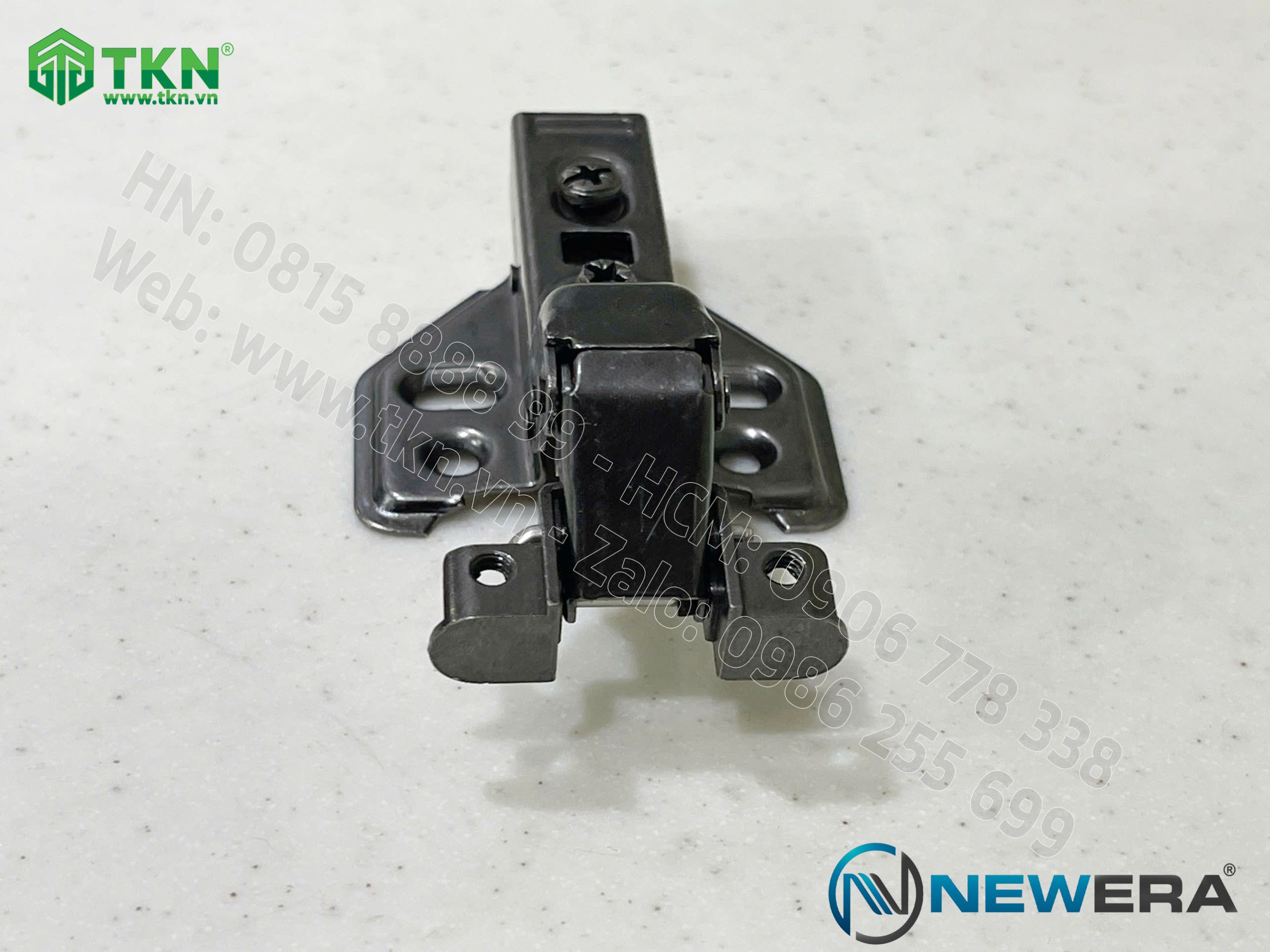 Bản lề cong nhiều NewEra khung nhôm giảm chấn piston đồng dùng cho cánh kính khung nhôm 399C 4