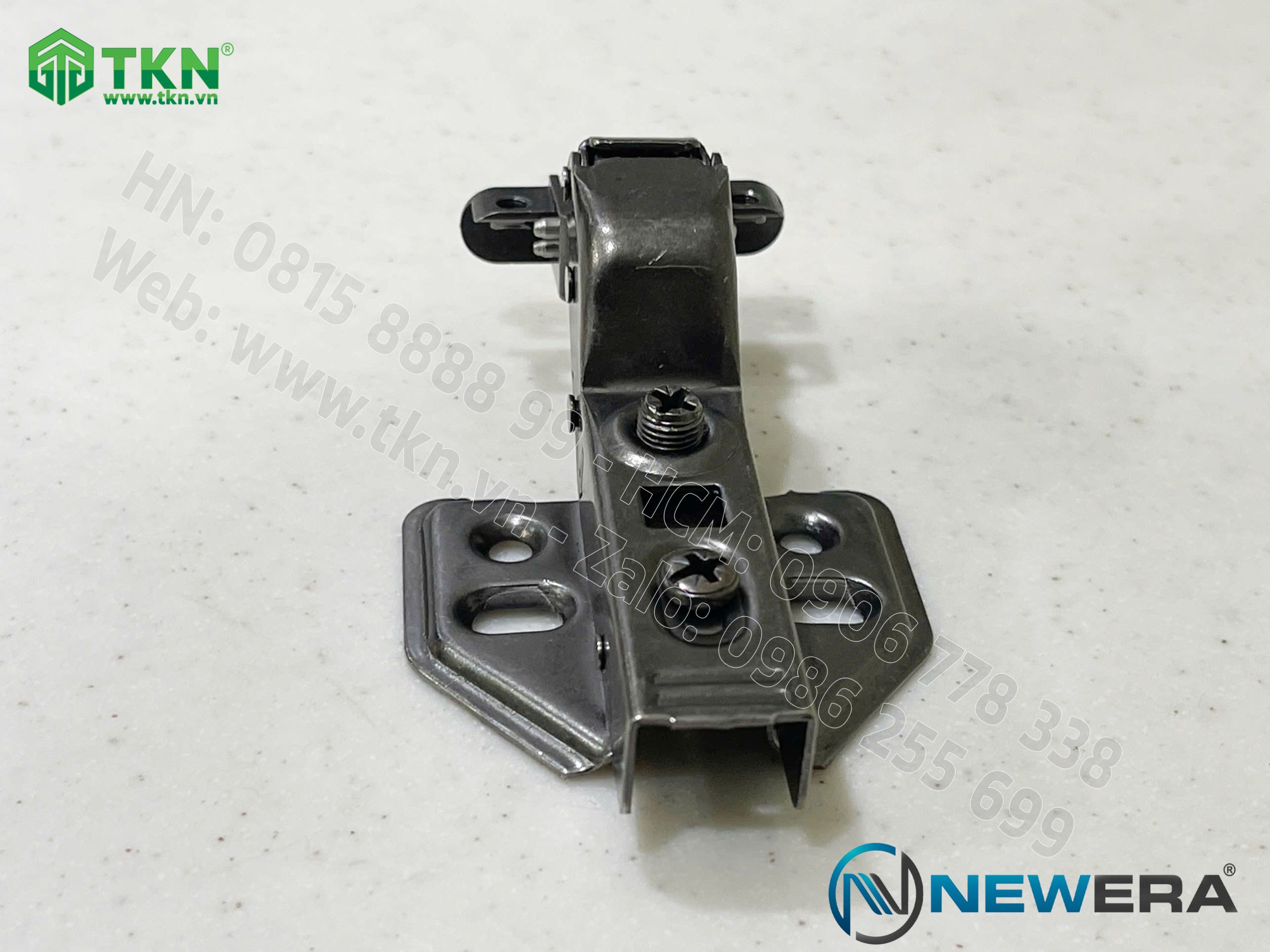 Bản lề cong nhiều NewEra khung nhôm giảm chấn piston đồng dùng cho cánh kính khung nhôm 399C 3