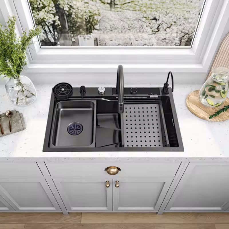 Khám phá sự hoàn hảo của chậu rửa Handmade 1 hố inox 304 NewEra