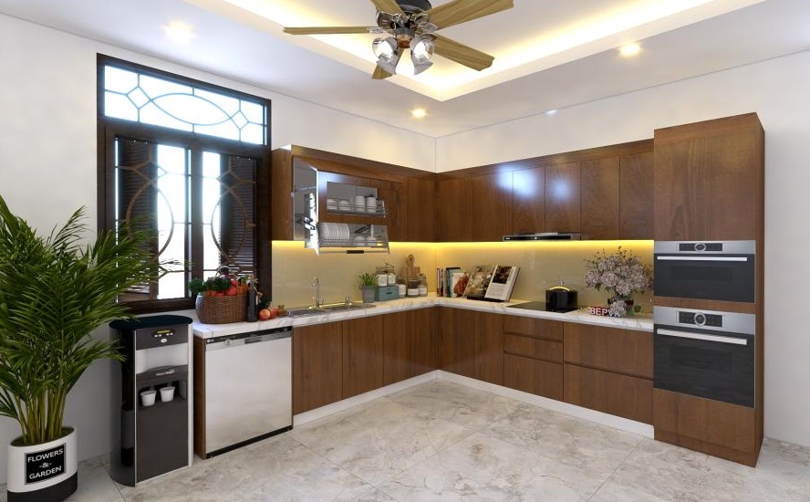 Mở rộng không gian bếp với góc xoay và ngăn kéo đa năng NewEra