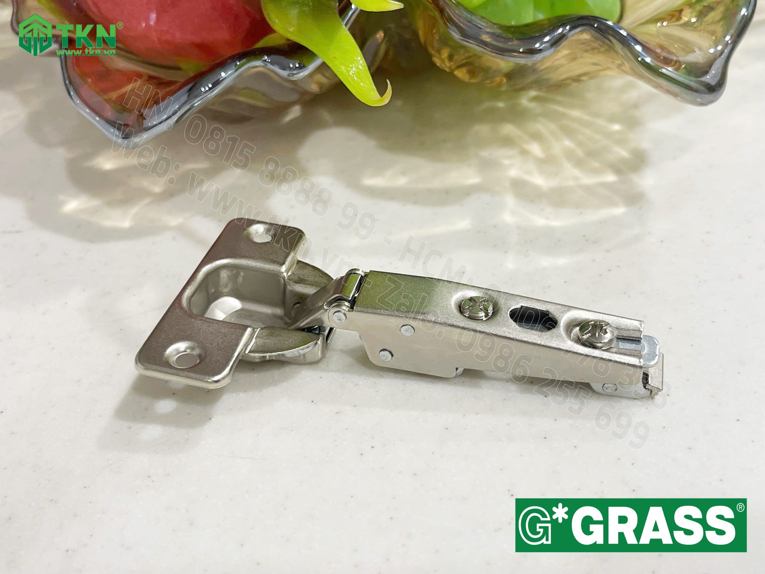 Bản lề bật thẳng Grass mở 100 độ CS04.0015 24