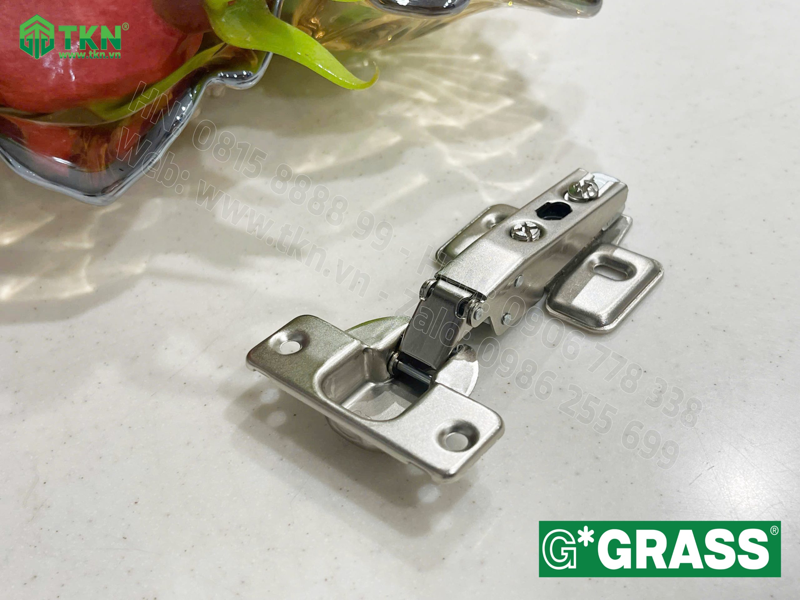 Bản lề bật thẳng Grass mở 100 độ CS04.0015 19