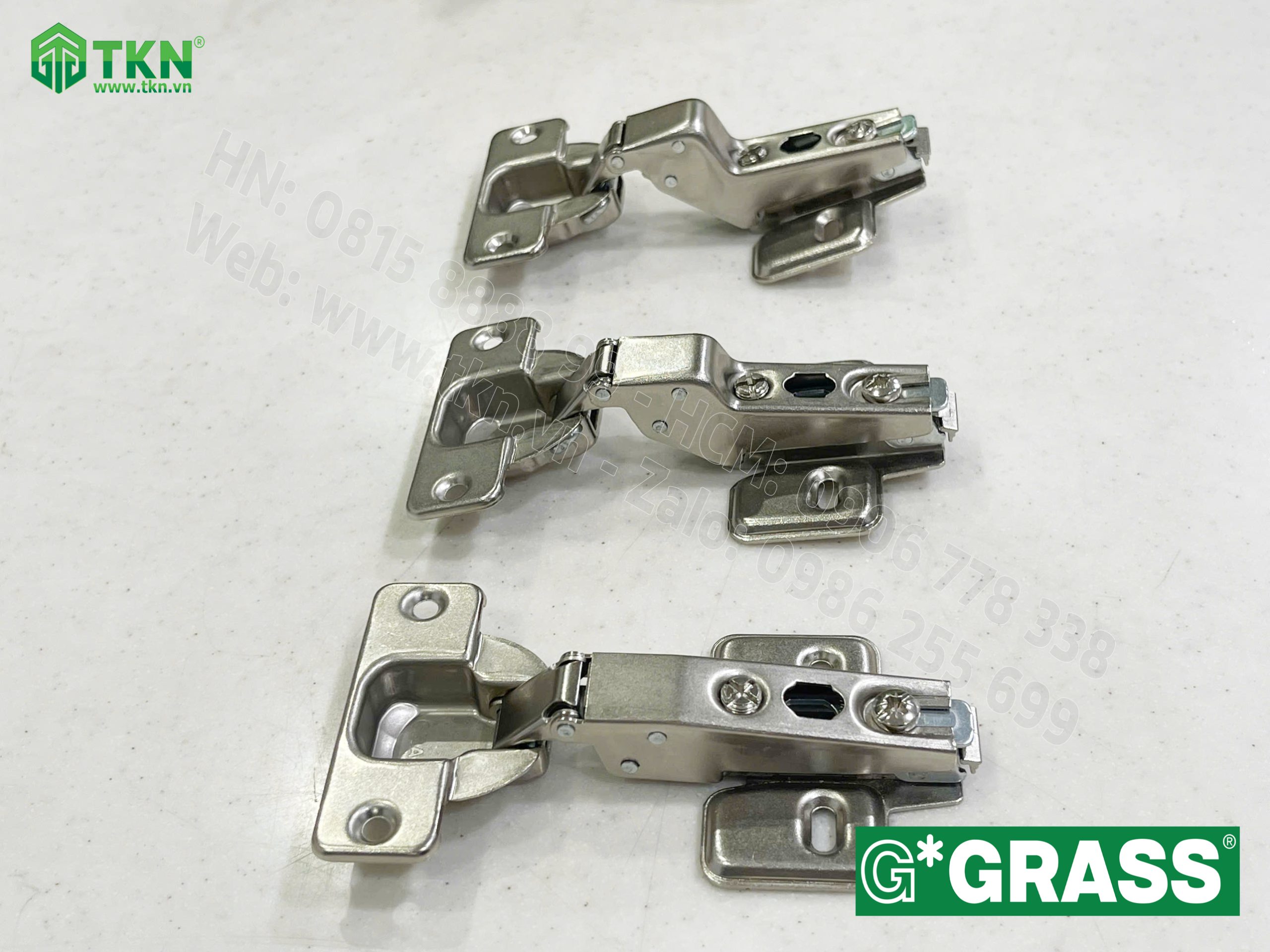 Đế bản lề tủ bếp Grass Nexis MP04.0015CS lắp nhanh 15