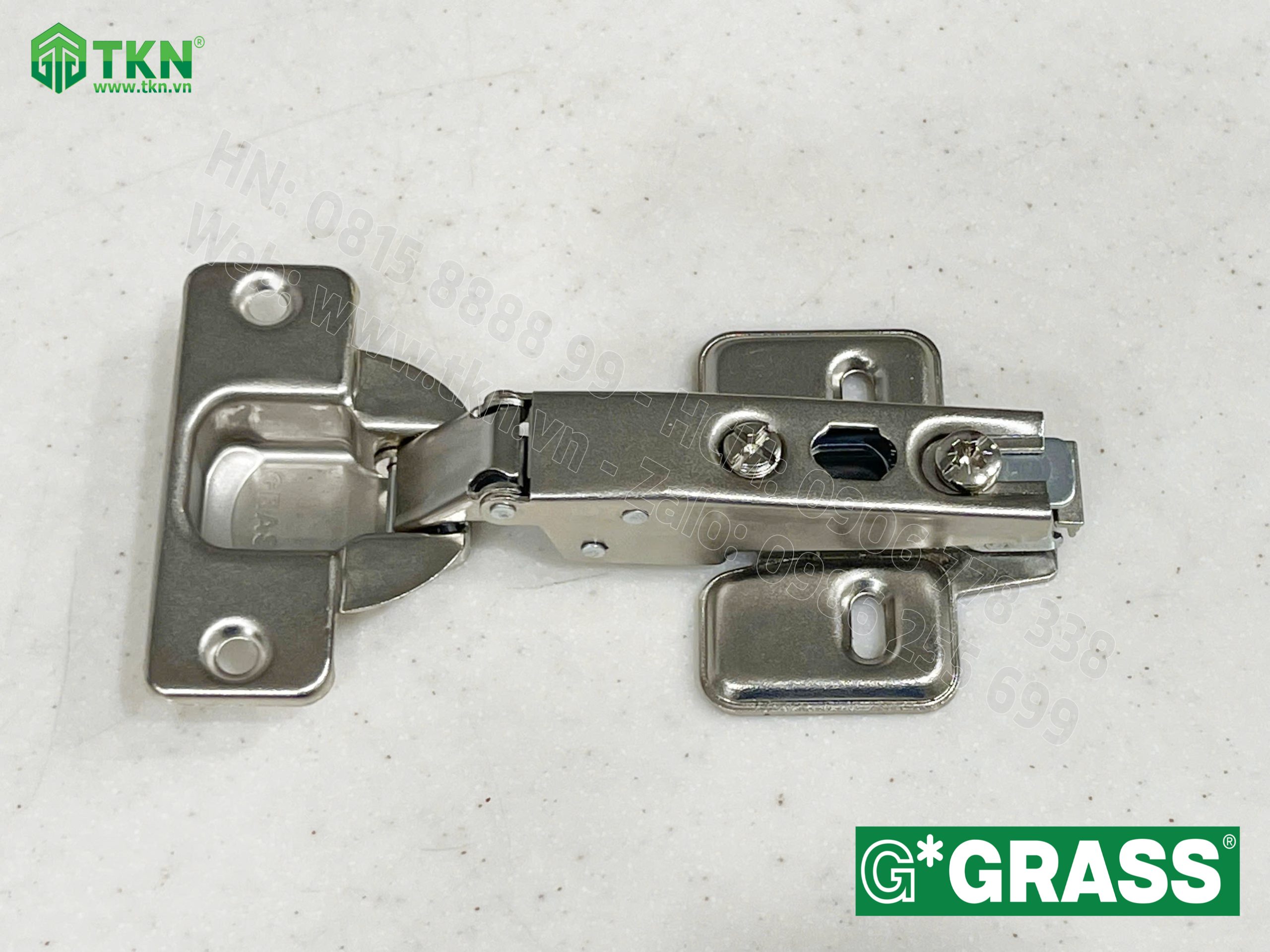 Bản lề bật thẳng Grass mở 100 độ CS04.0015 15