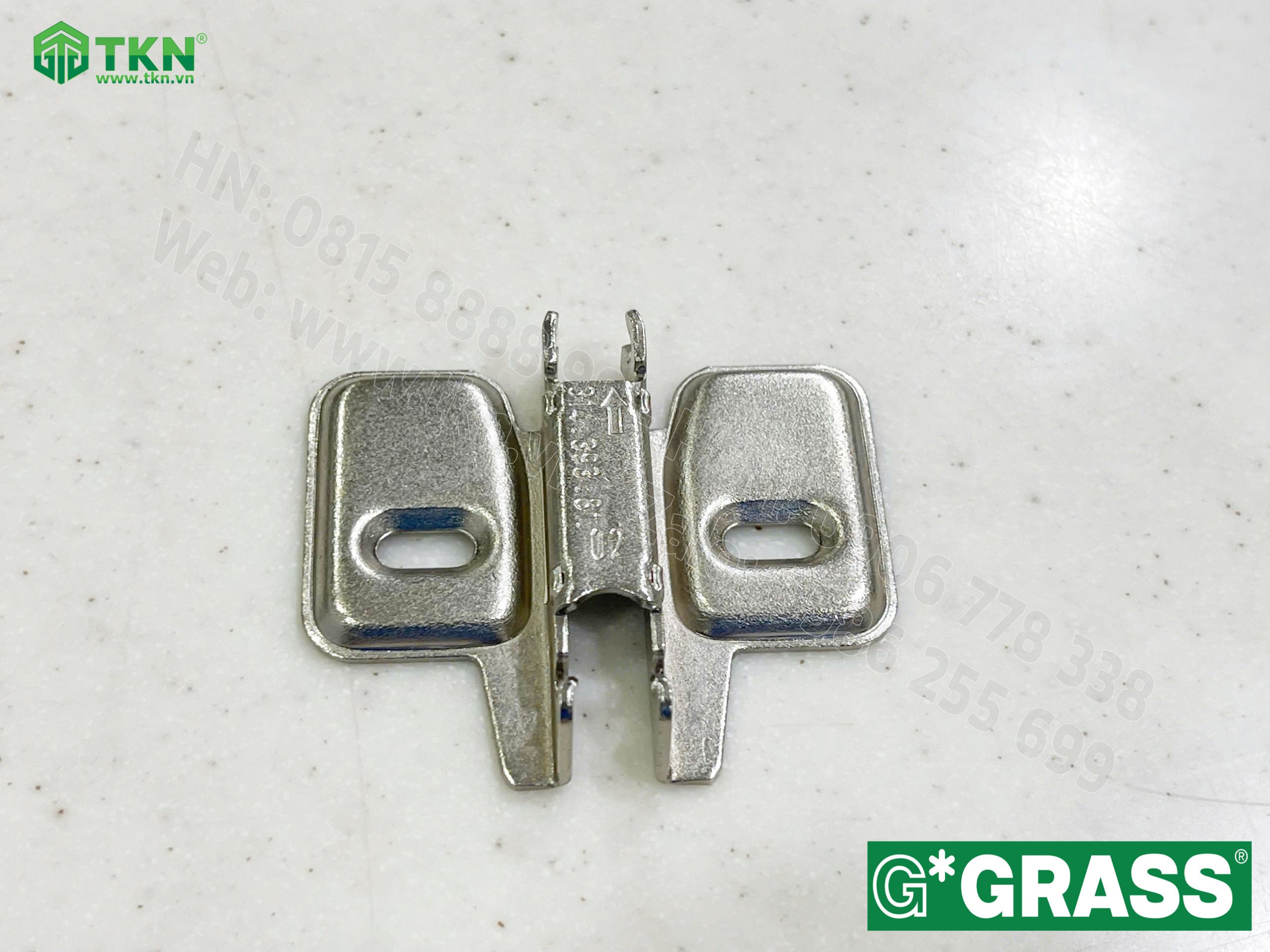 Đế bản lề tủ bếp Grass Nexis MP04.0015CS lắp nhanh 7