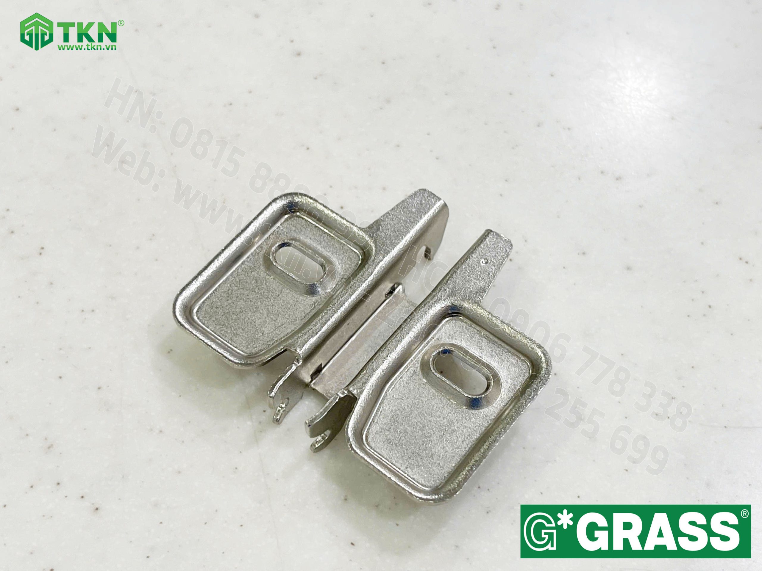 Đế bản lề tủ bếp Grass Nexis MP04.0015CS lắp nhanh 9