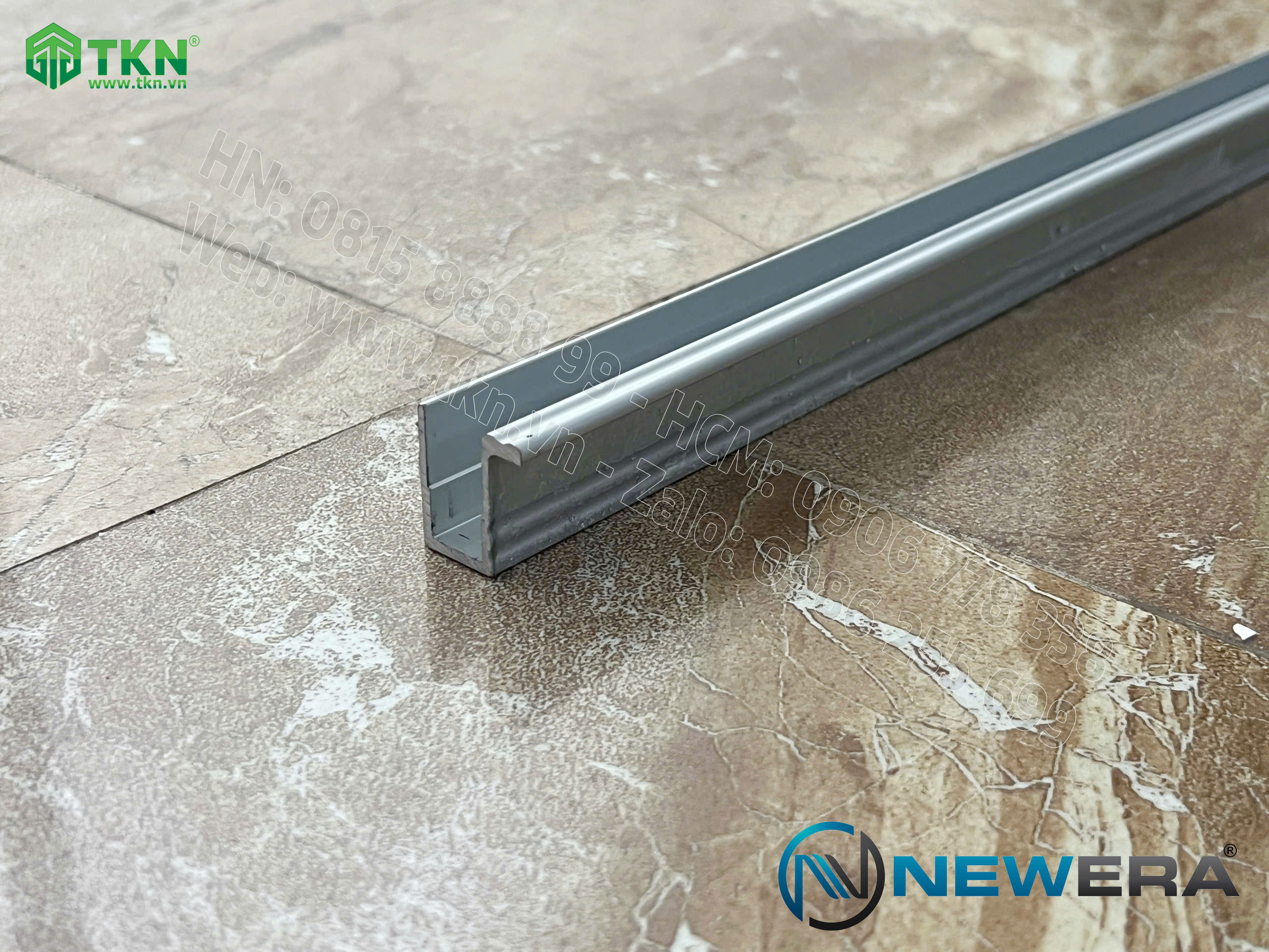 Ray trượt dưới cho cửa cánh gấp 3m NewEra NE782BT2