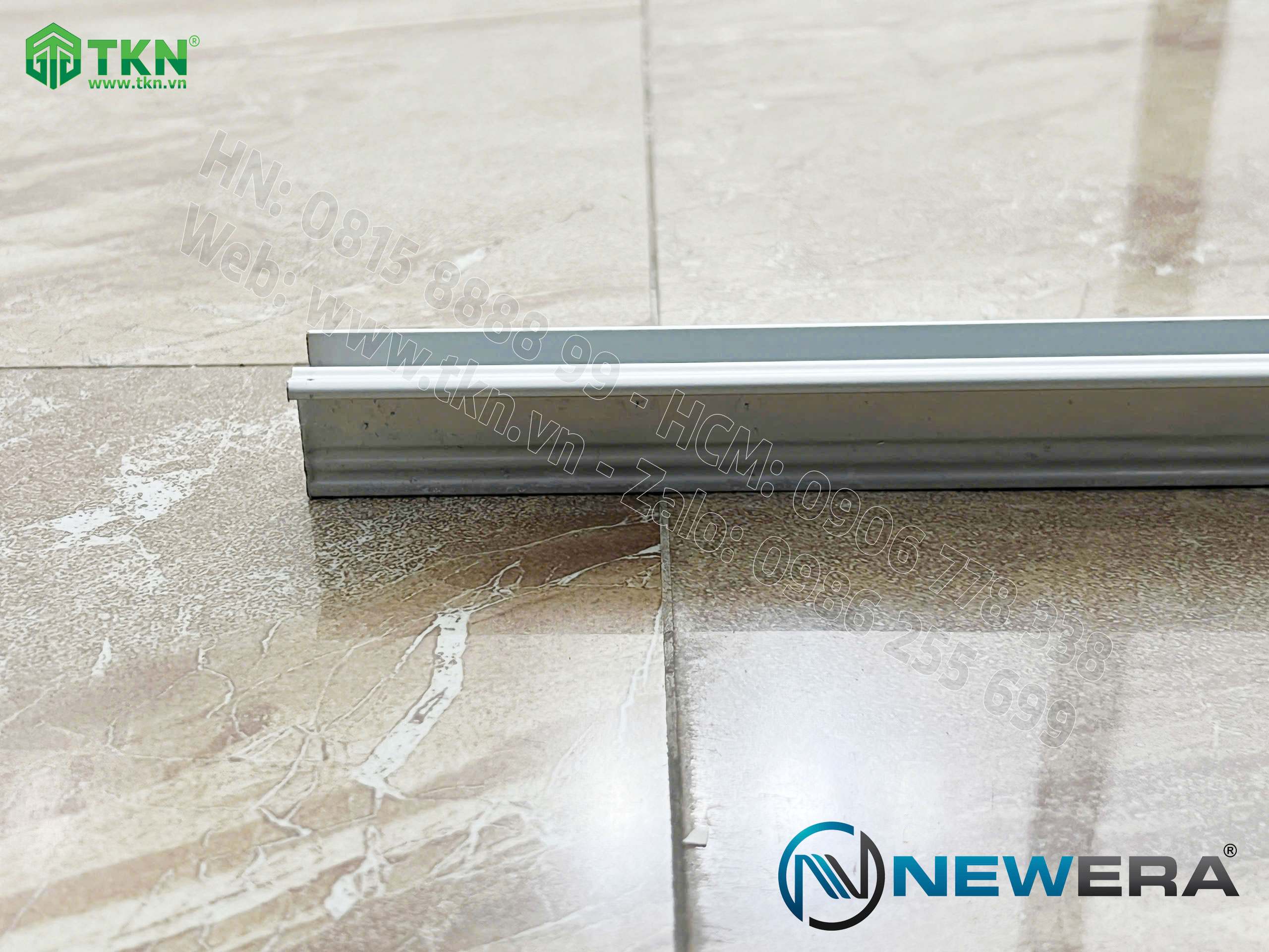 Ray trượt dưới cho cửa cánh gấp 2m NewEra NE782BT1 3