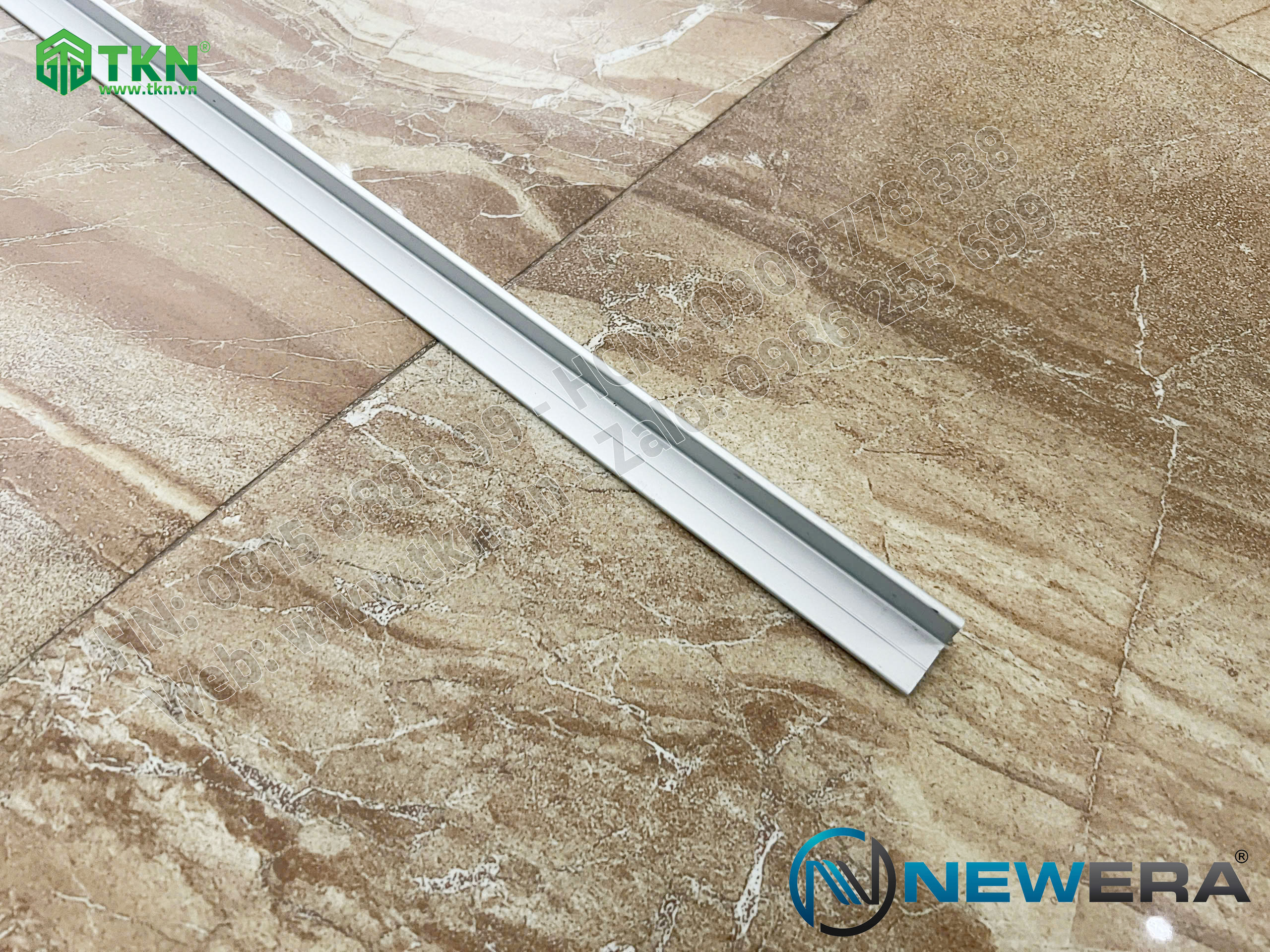 Ray trượt trên cho cửa cánh gấp 3m NewEra NE782TT2 8