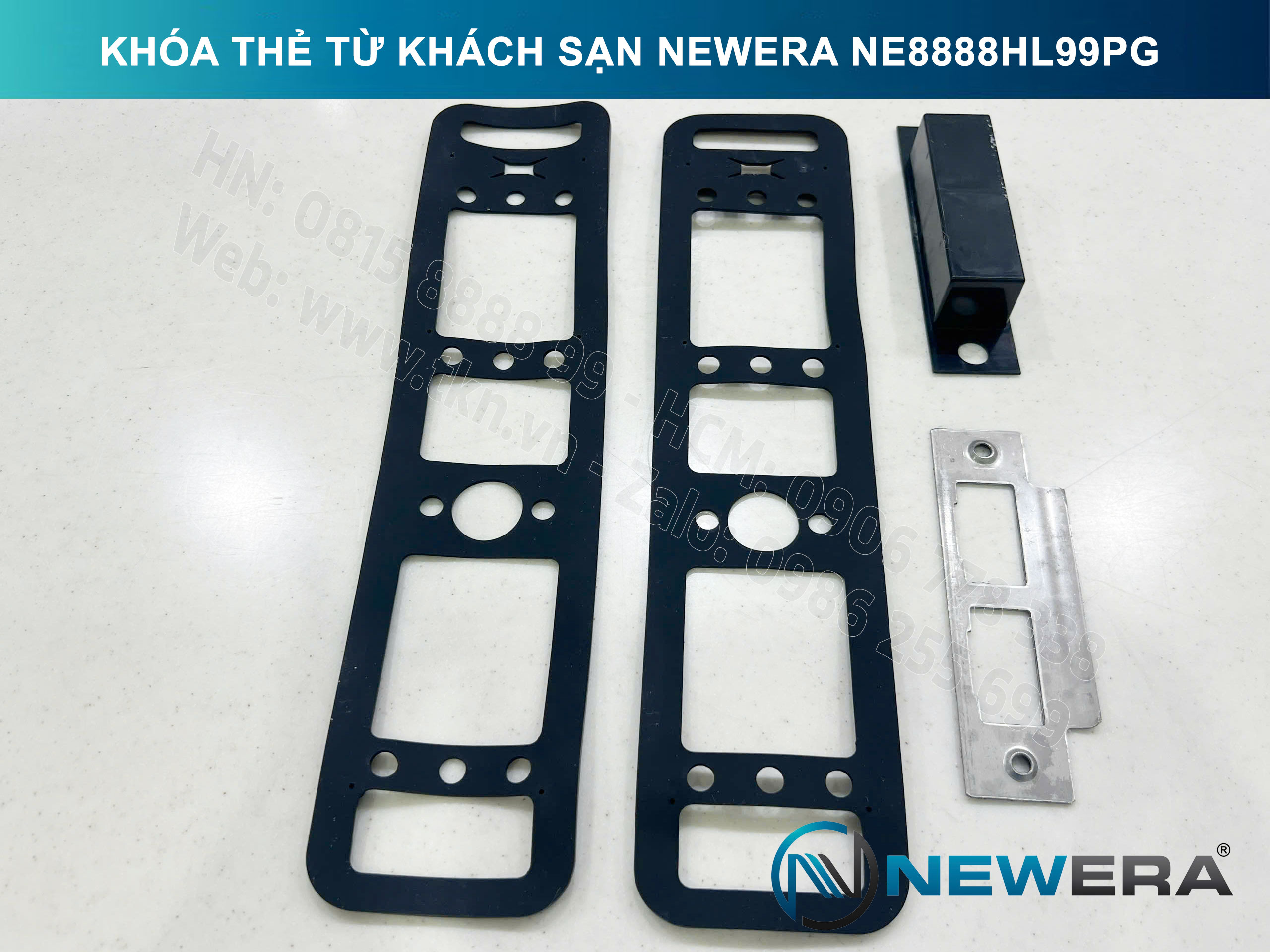 Khóa thẻ từ khách sạn NewEra NE8888HL99PG 12