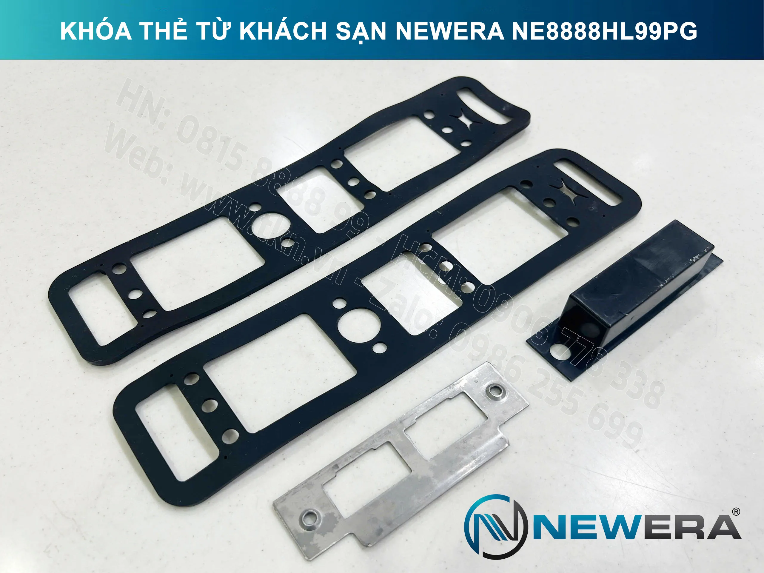 Khóa thẻ từ khách sạn NewEra NE8888HL99PG 13