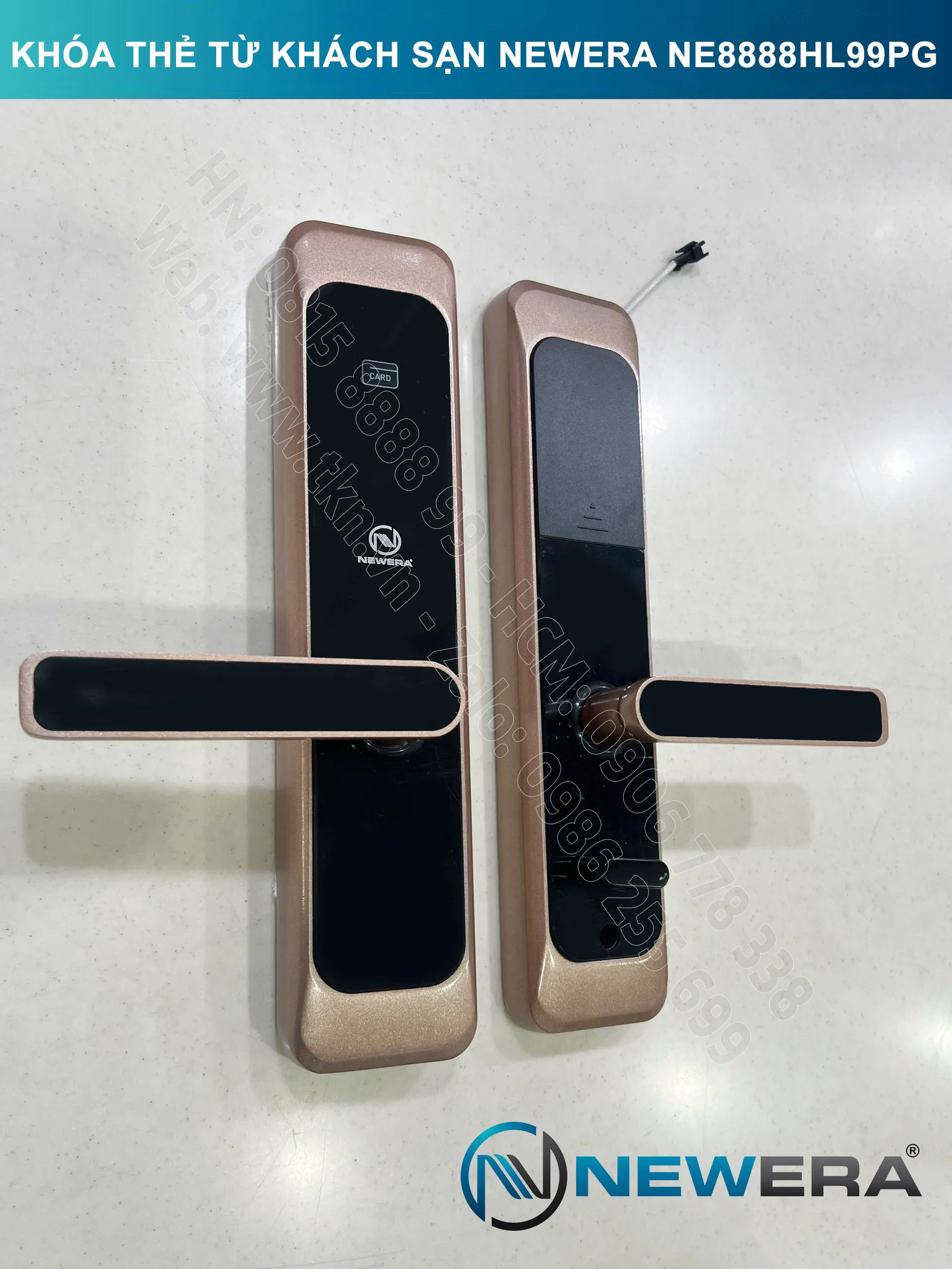 Khóa thẻ từ khách sạn NewEra NE8888HL99PG 16