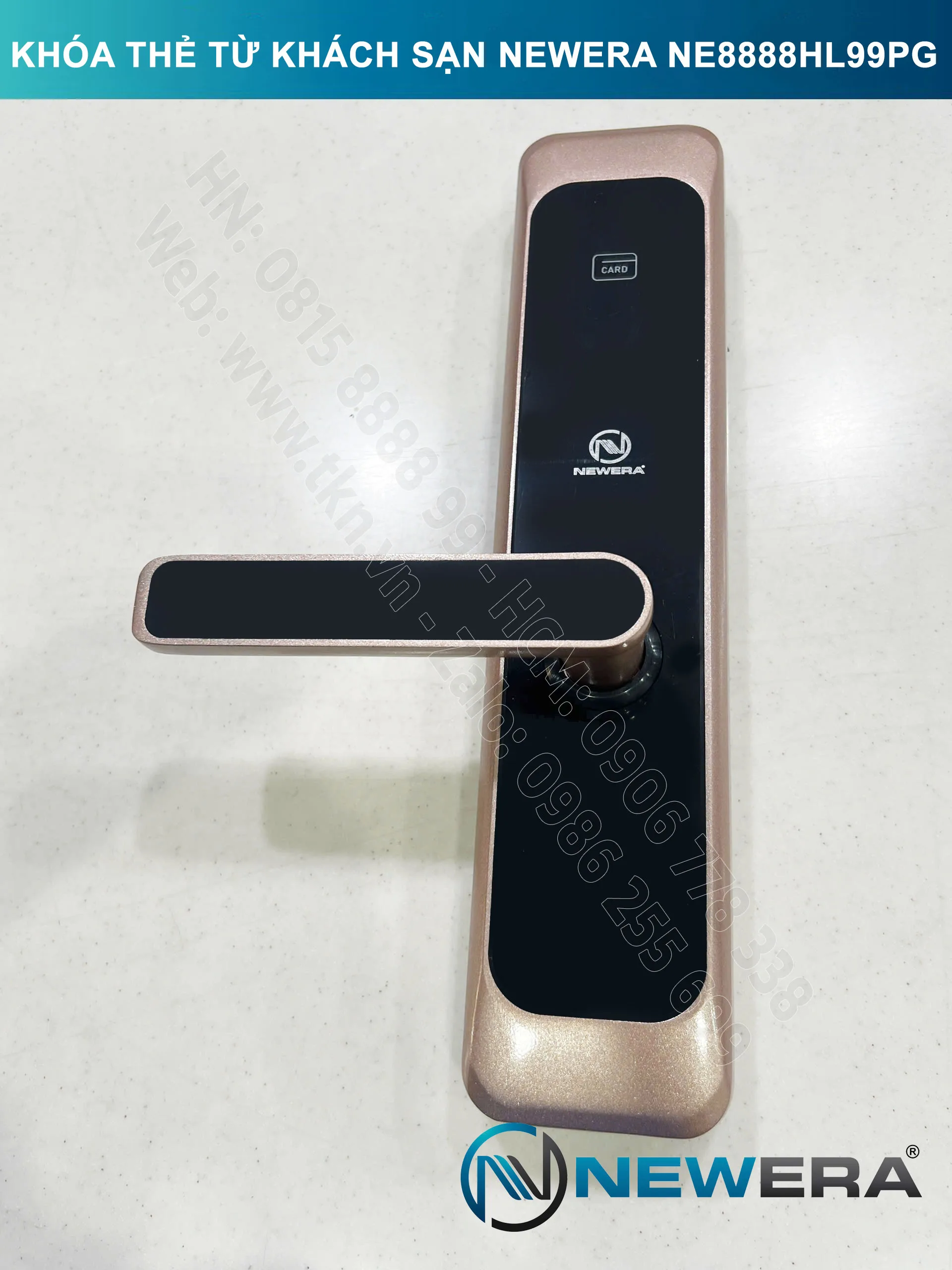 Khóa thẻ từ khách sạn NewEra NE8888HL99PG 17