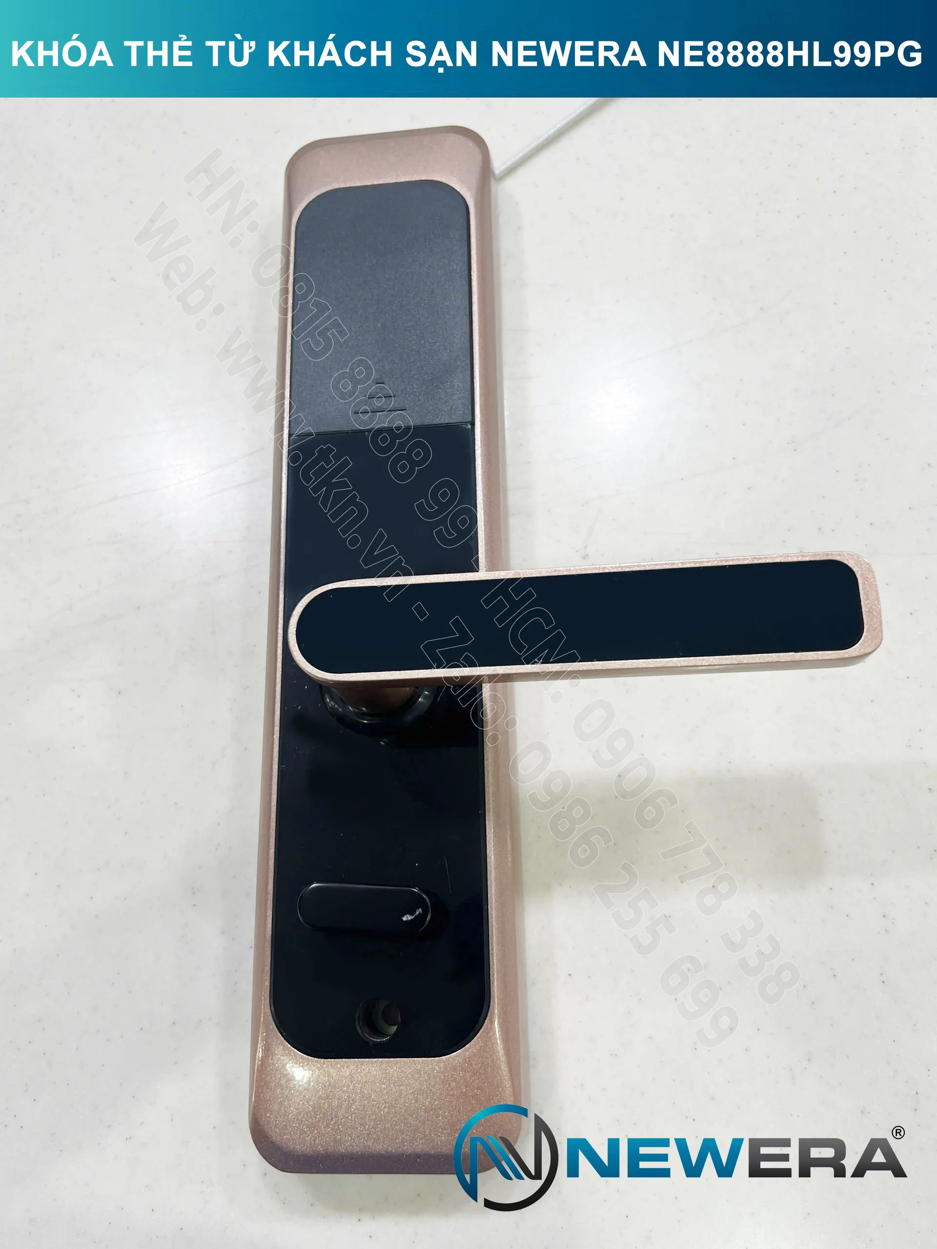 Khóa thẻ từ khách sạn NewEra NE8888HL99PG 18