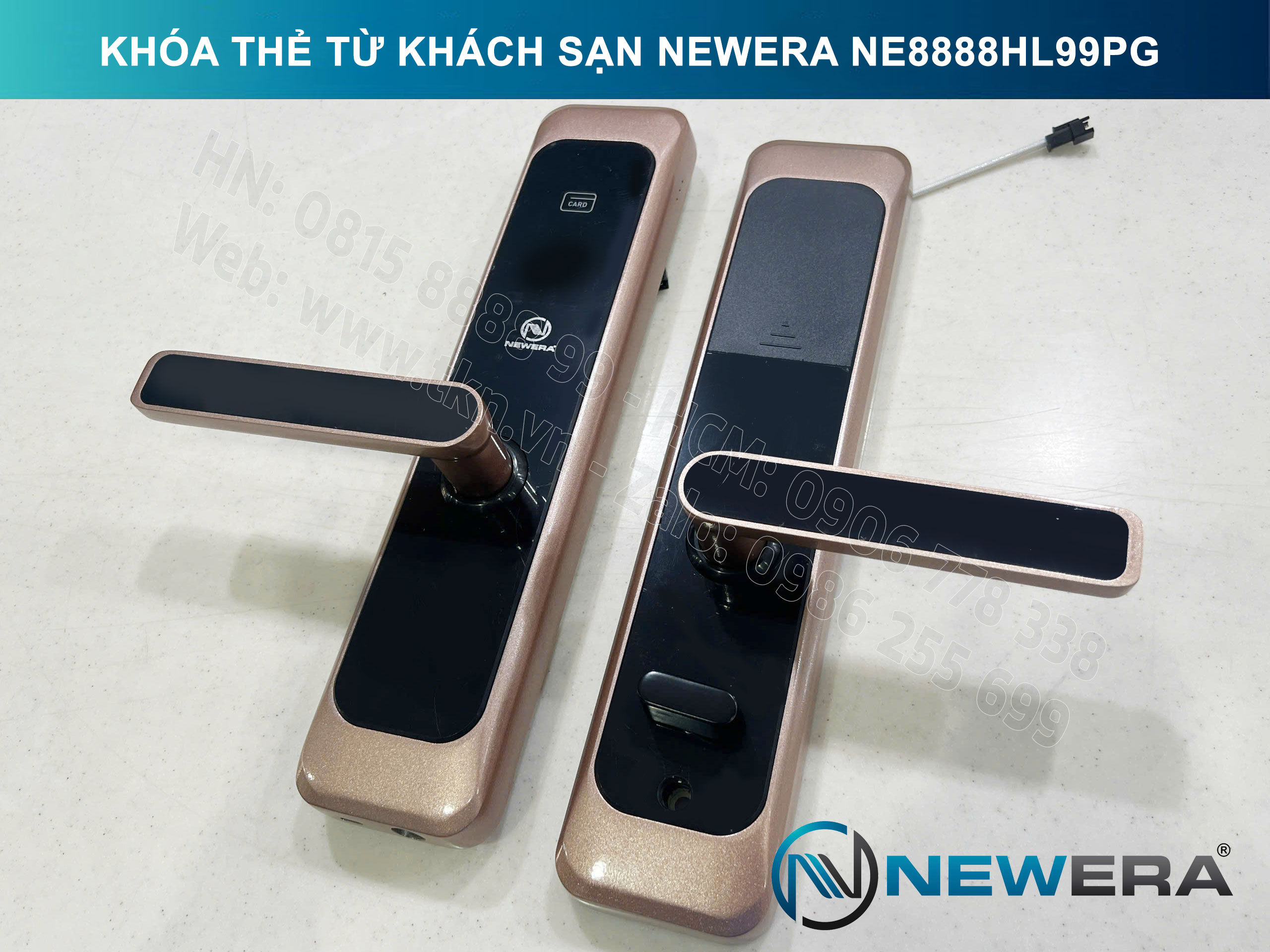 Khóa thẻ từ khách sạn NewEra NE8888HL99PG 6