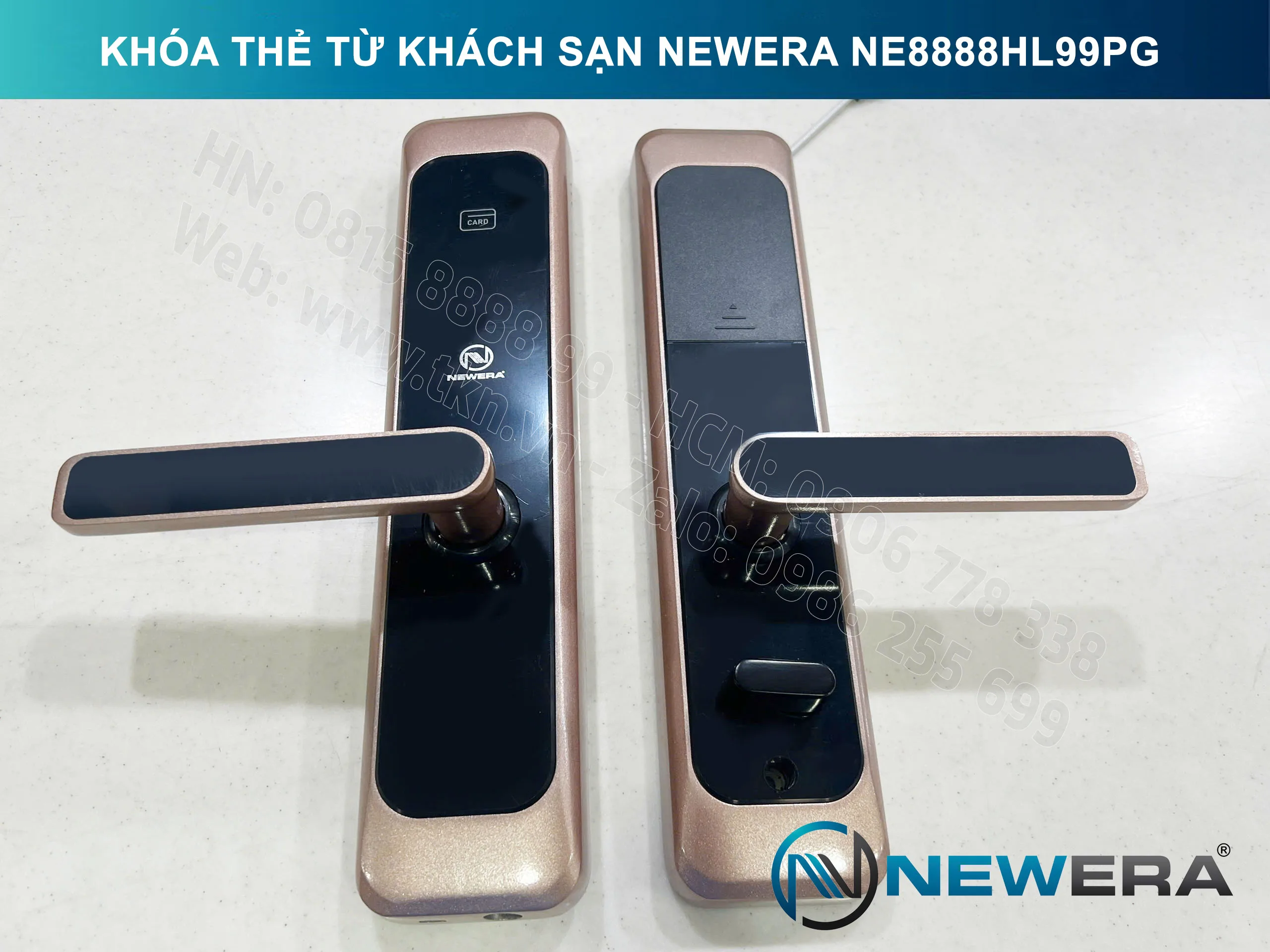 Khóa thẻ từ khách sạn NewEra NE8888HL99PG 7