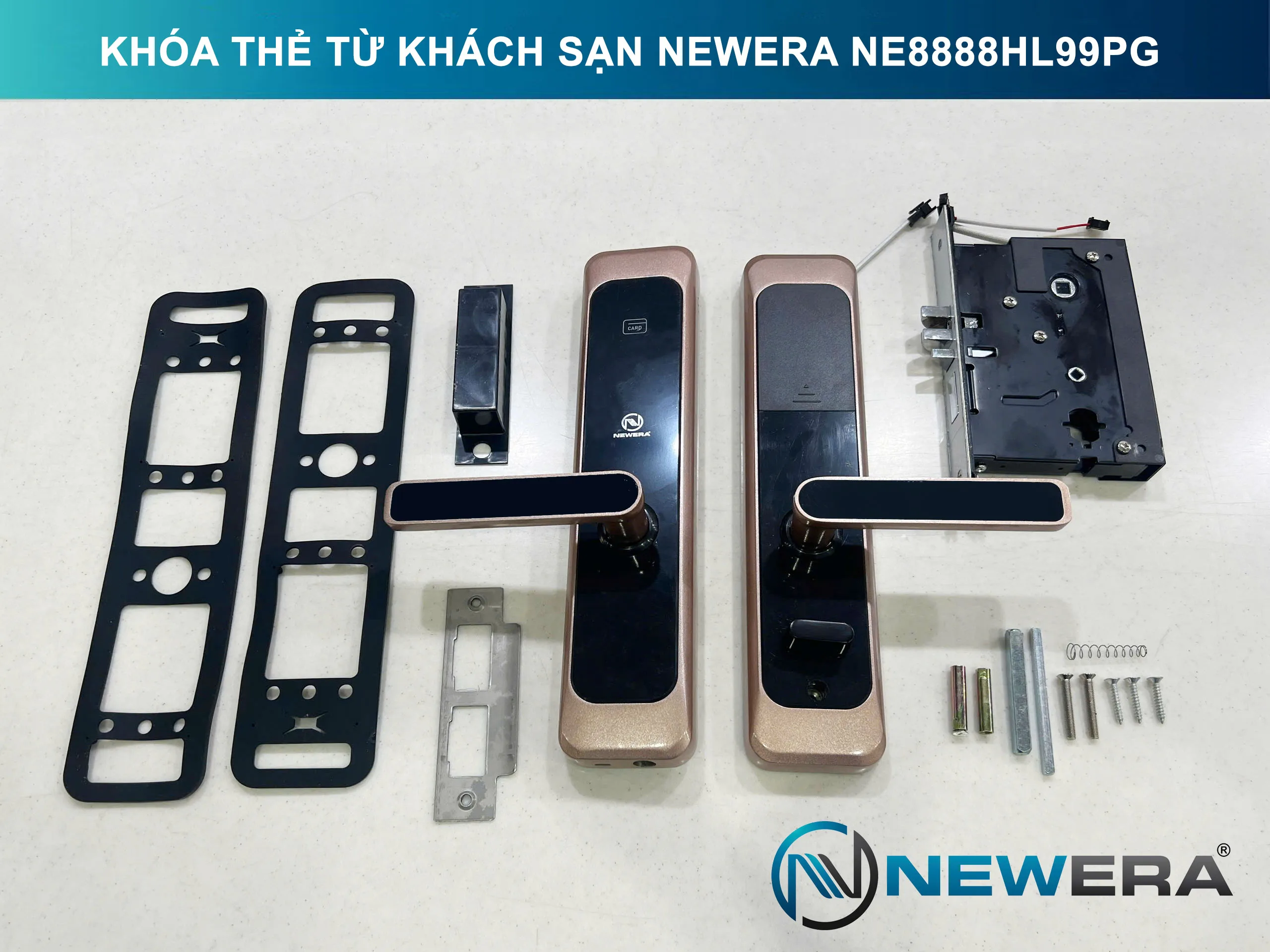 Khóa thẻ từ khách sạn NewEra NE8888HL99PG