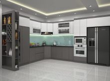 Vật Liệu Làm Tủ Bếp 2025: So Sánh Gỗ MDF An Cường, Nhựa Picomat, Gỗ Tự Nhiên và Lựa Chọn Tốt Nhất