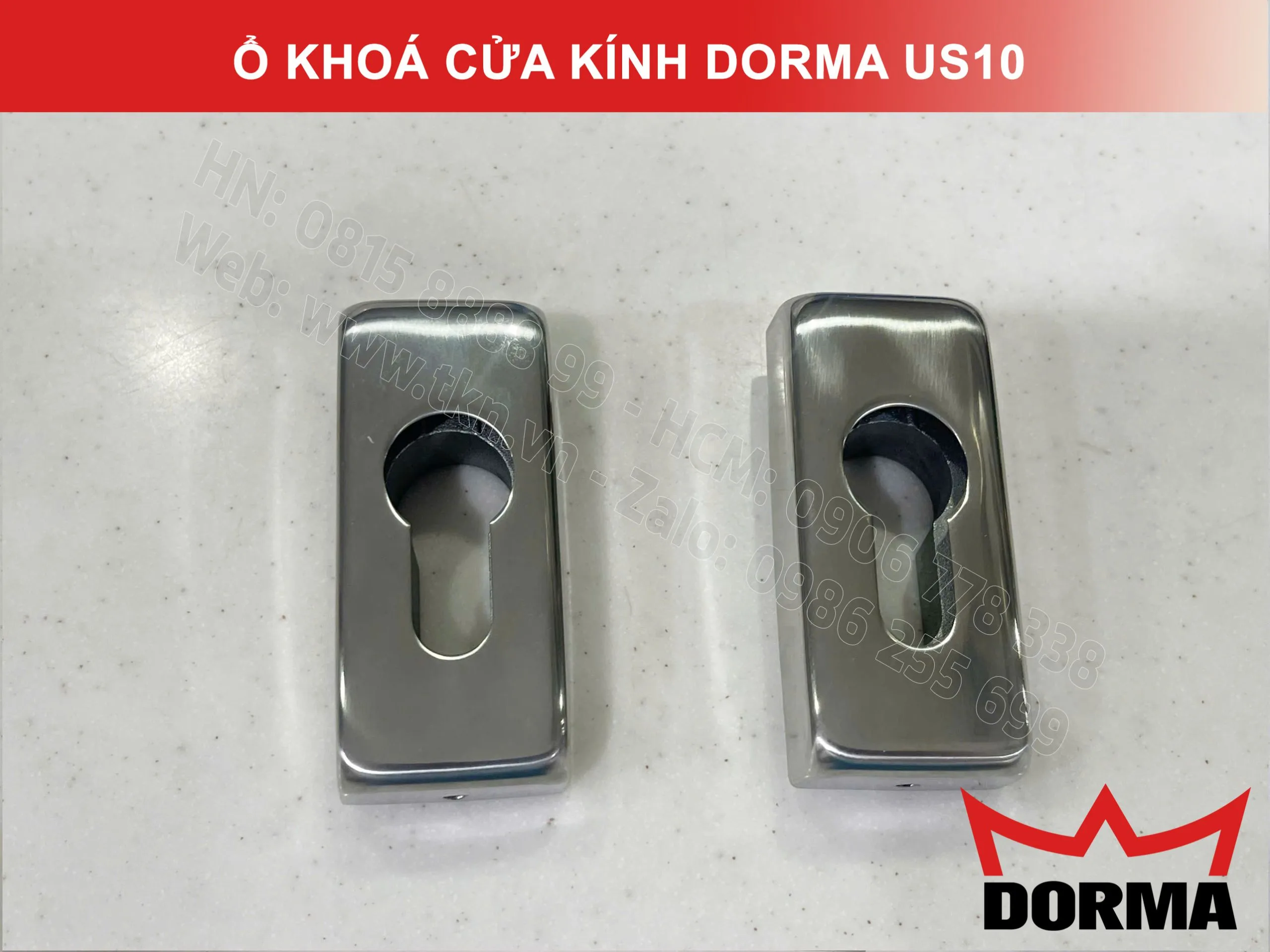 Ổ khóa cửa kính Dorma US10 9