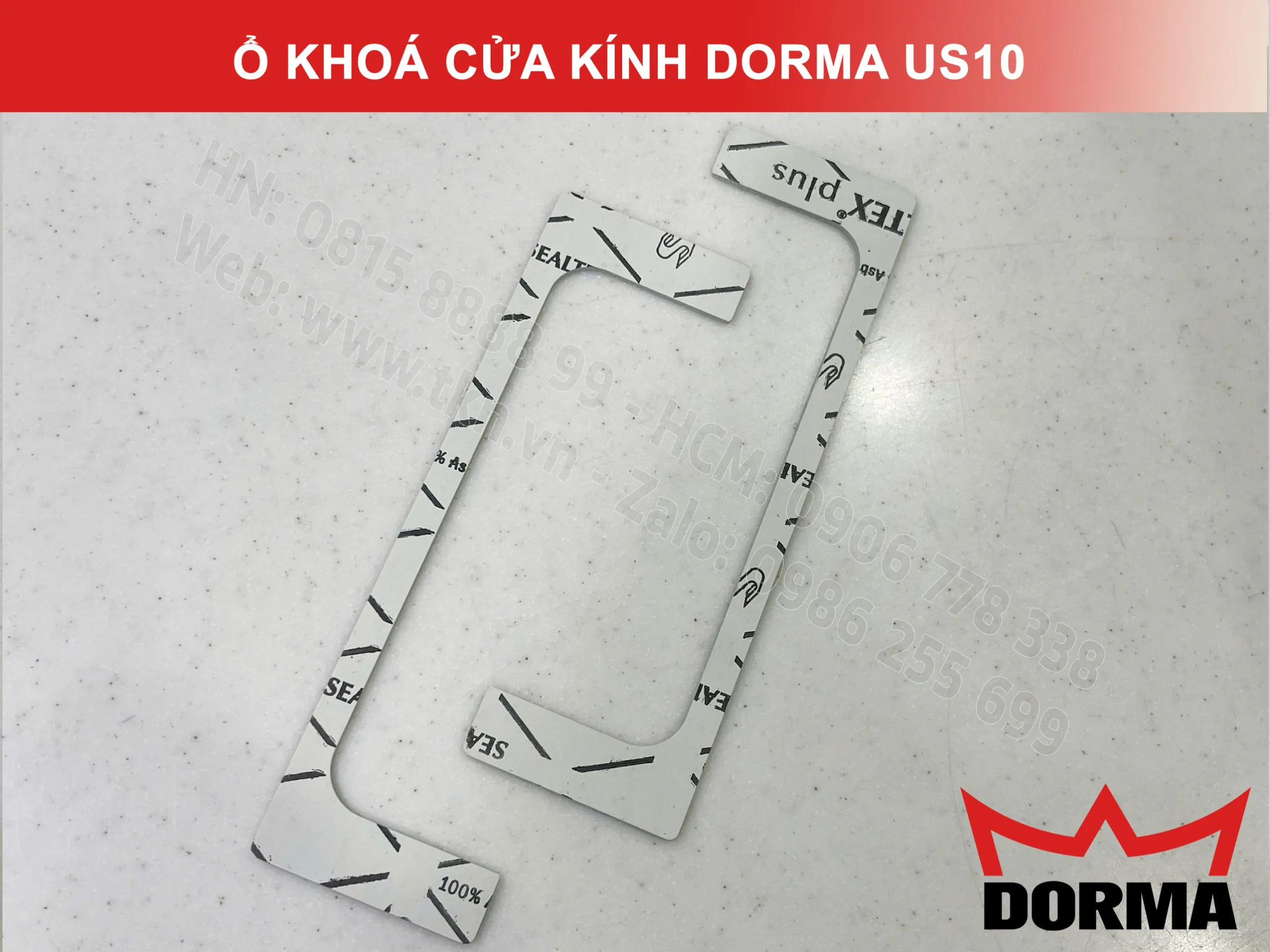 Ổ khóa cửa kính Dorma US10 10