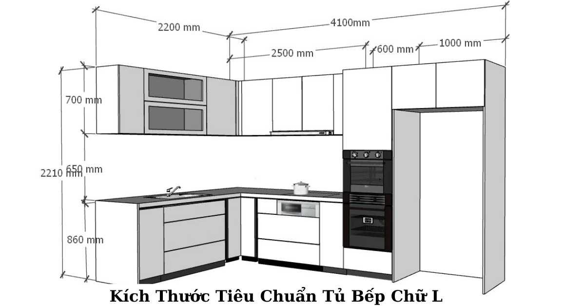 Kich thuoc tieu chuan tu bep chu L