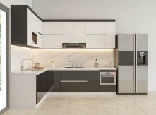 Từ Điển Các Loại Bề Mặt Cánh Tủ Bếp (2026): So Sánh Melamine, Laminate, Acrylic, Sơn Inchem… Ưu, Nhược Điểm & Lựa Chọn Tối Ưu