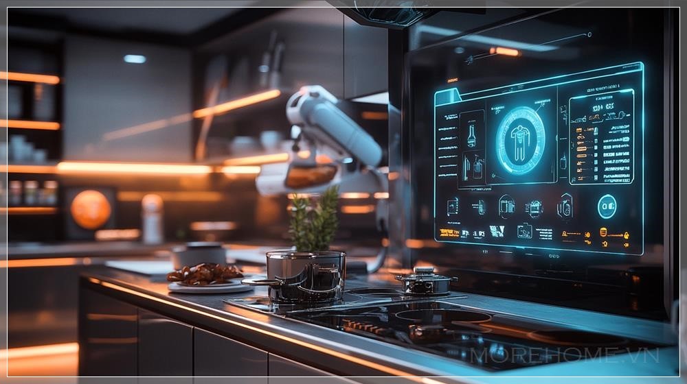 Tầm Nhìn Bếp 2030: AI, Vật Liệu Bền Vững và Vai Trò Của Phụ Kiện Thông Minh
