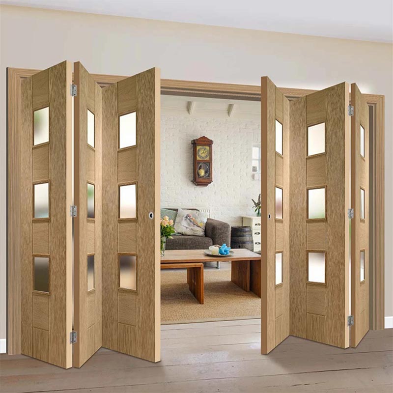 Hệ Cửa Gấp Gỗ Không Ray Dưới NewEra NE328C4 (60kg/cánh): Cơ Chế Vận Hành và Các Kịch Bản Ứng Dụng Sáng Tạo