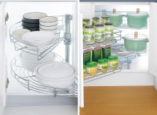 So Sánh Các Giải Pháp Góc NewEra: Kệ Góc Liên Hoàn vs. Mâm Xoay – Khi Nào Nên Chọn Giải Pháp Nào?