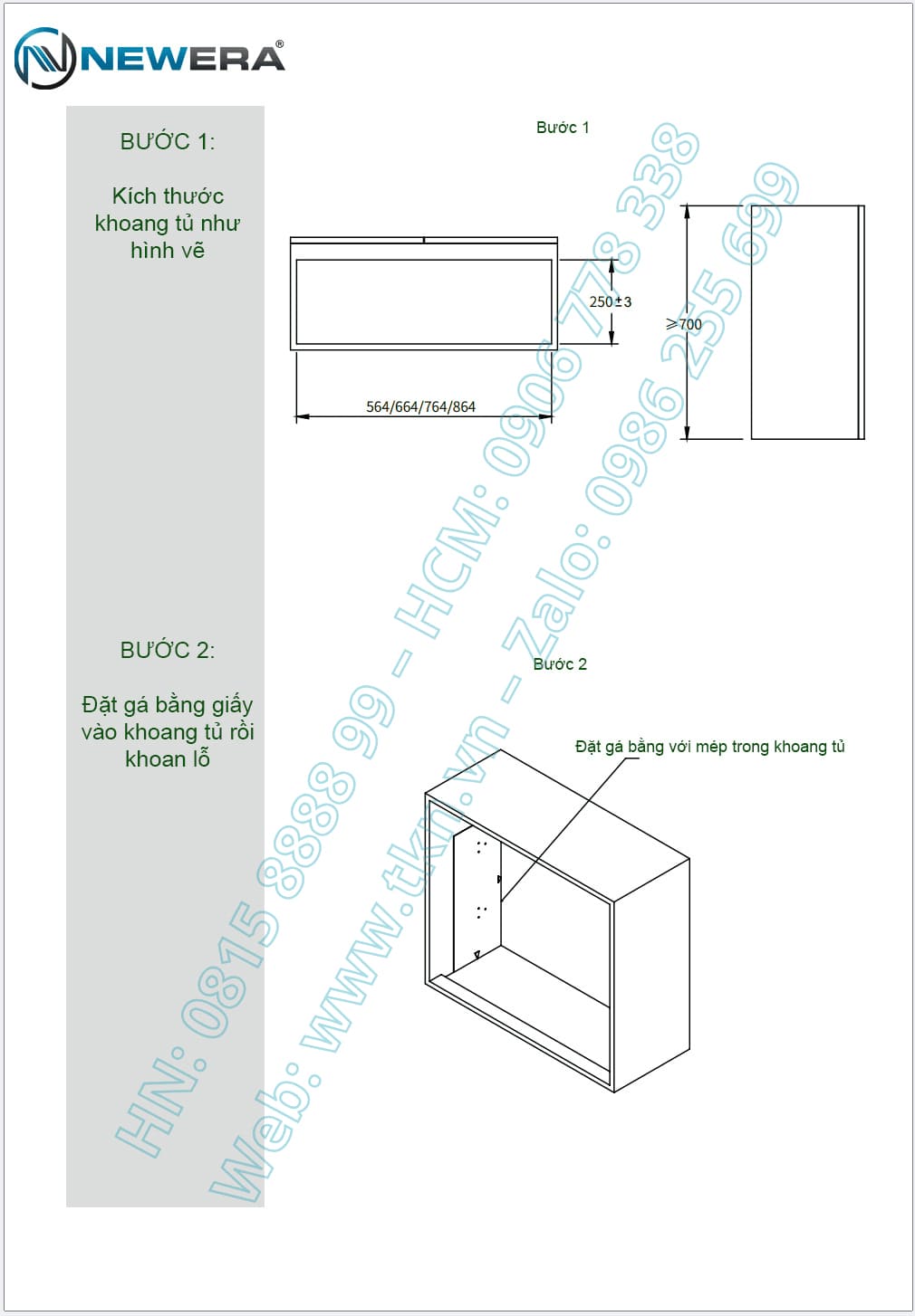 Giá bát nâng hạ điện thông minh NewEra