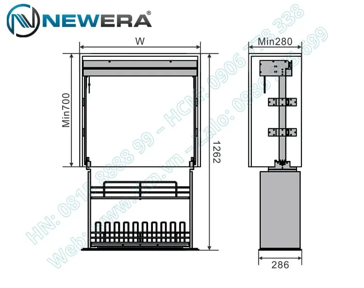 Giá bát nâng hạ NewEra