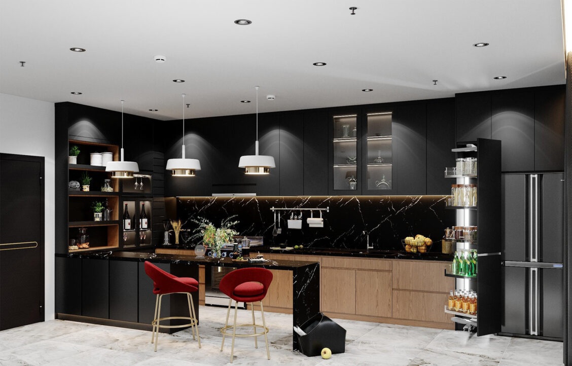 bep dep voi tu do kho newera