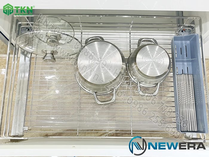 Ngăn kéo xoong nồi-Giá đựng bát đĩa NewEra