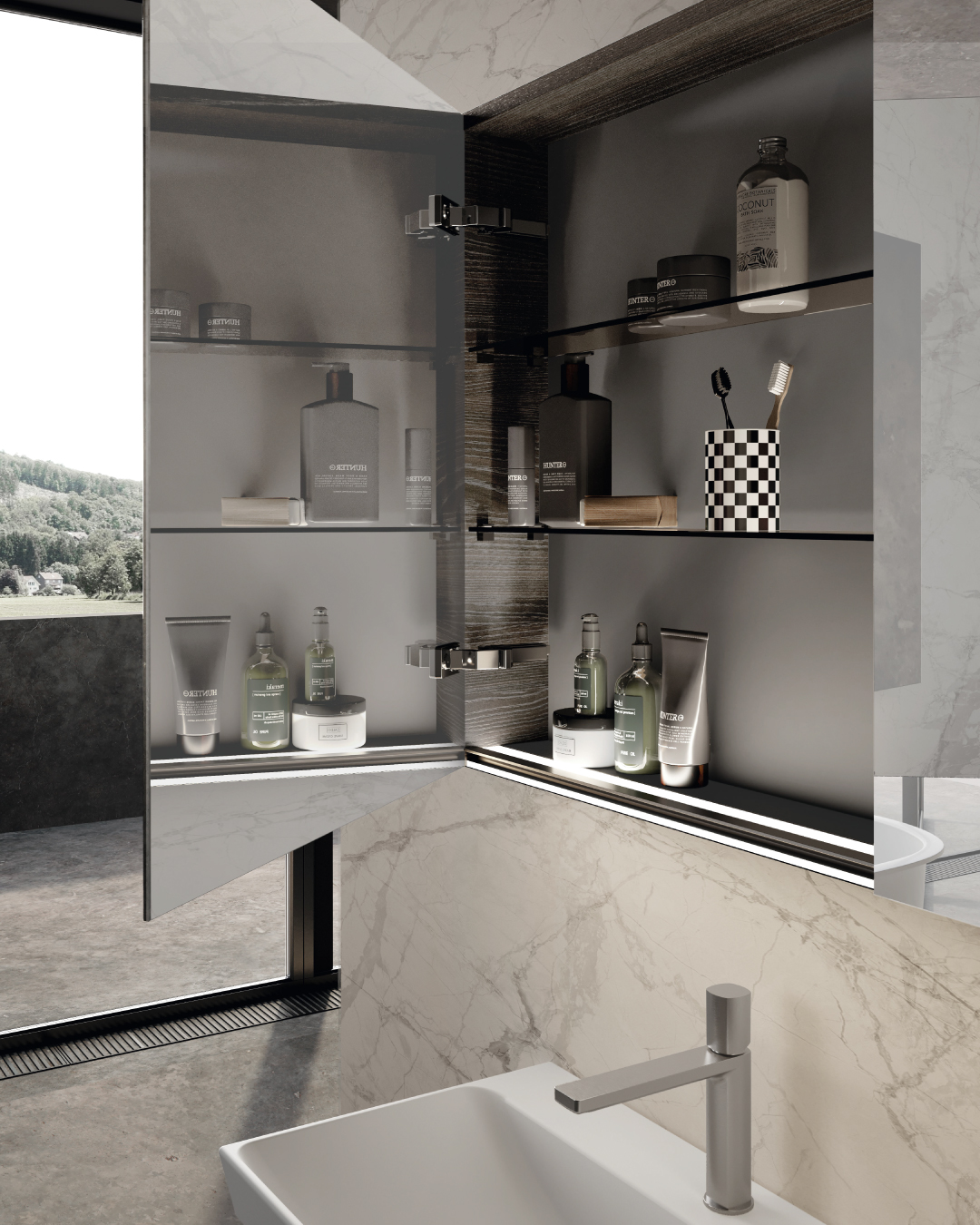 Bản lề Grass Tiomos giảm chấn, mở 125 độ TM125GM