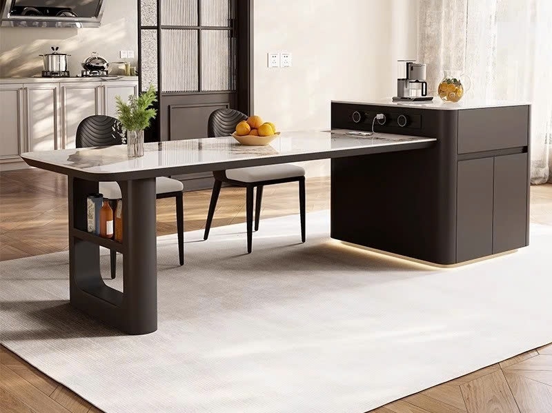 "Work from Home" Hiệu Quả Hơn Bắt Đầu Từ Gian Bếp: Thiết Kế Đảo Bếp Đa Năng Cho Thời Đại Mới