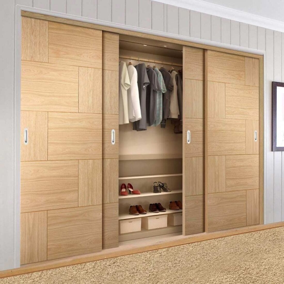 Phụ Kiện Cửa Lùa NewEra Cho Tủ Áo: Giải Pháp Vận Hành Êm Ái Và Chống Va Đập Bảo Vệ Trẻ Nhỏ