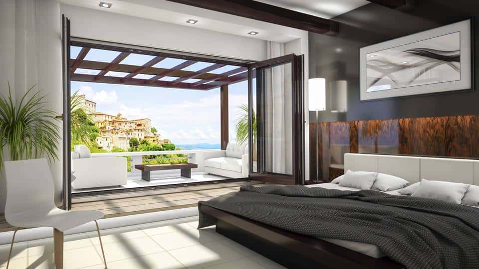 Giải Pháp Cửa Gấp Thông Minh Cho Ban Công Chung Cư: Tối Ưu Tầm Nhìn Và Diện Tích Với Phụ Kiện NewEra