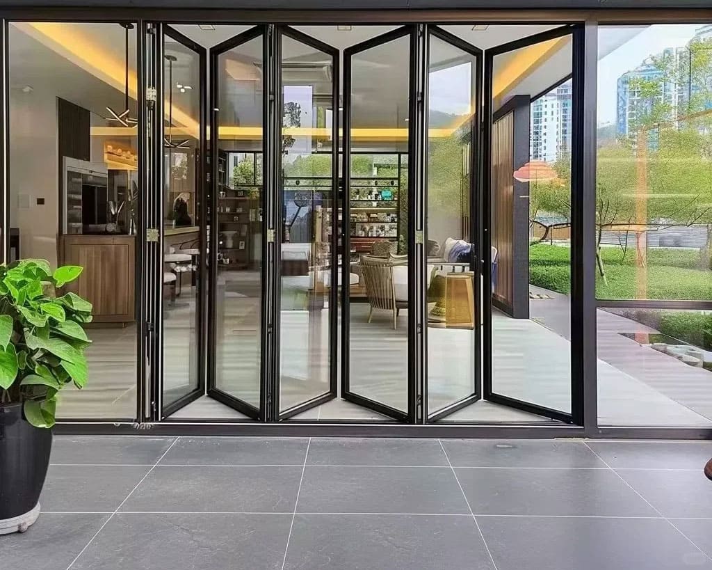 Phụ Kiện Cửa Gấp NewEra Cho Showroom: Giải Pháp Kiến Tạo Không Gian Trưng Bày Không Giới Hạn